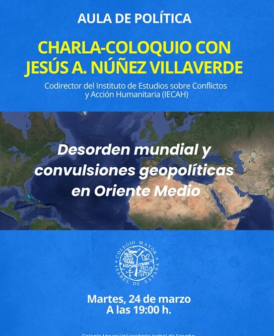 Charla-coloquio con Jesús A. Núñez Villaverde